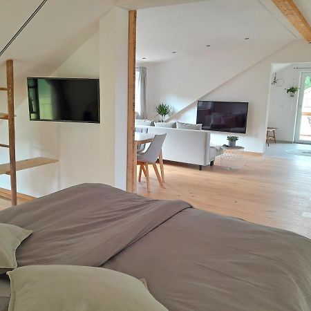Ferienwohnung Bergblick Loft Aschau im Chiemgau Esterno foto
