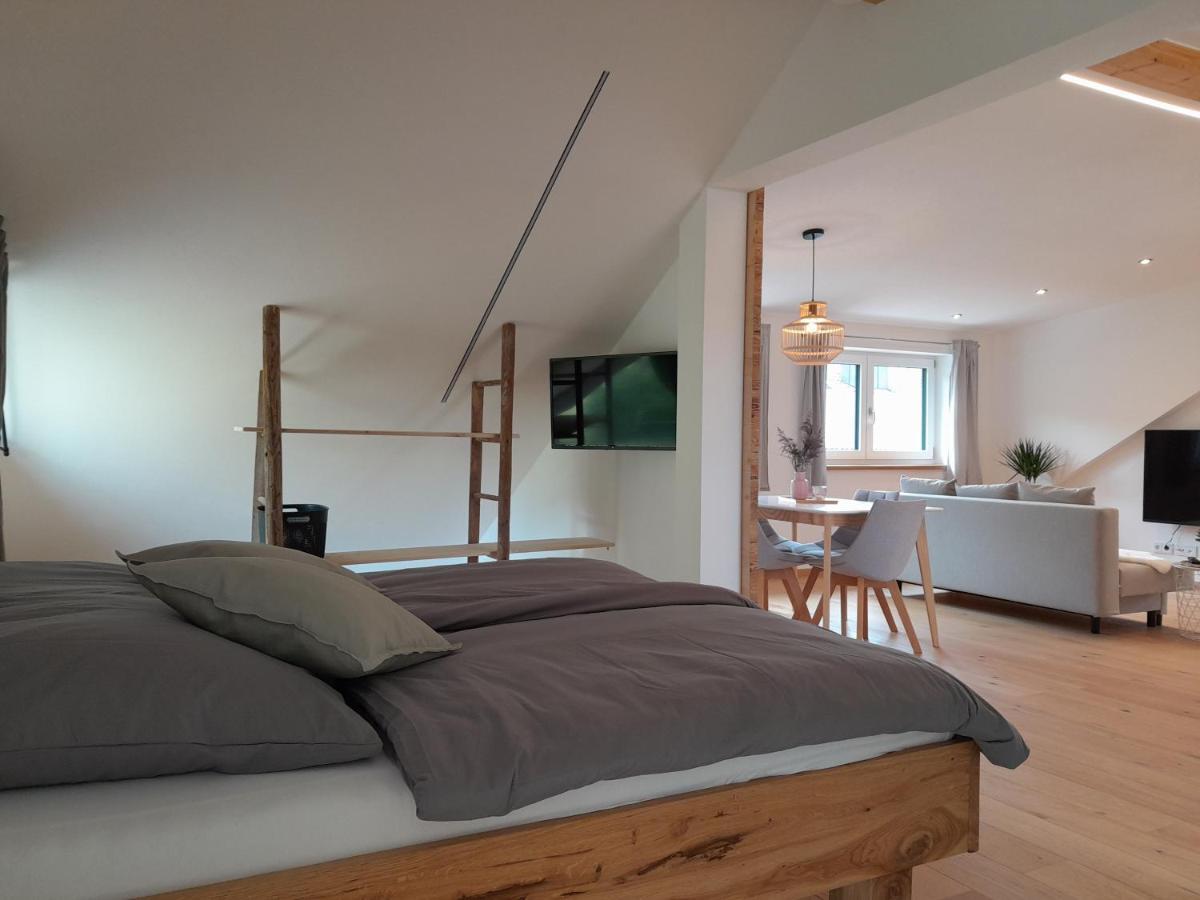 Ferienwohnung Bergblick Loft Aschau im Chiemgau Esterno foto